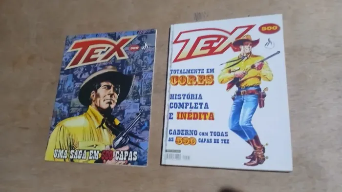 TEX ESPECIAIS N. 400 E 500 + ENCARTE DAS CAPAS - COLORIDOS RAROS E ANTIGOS