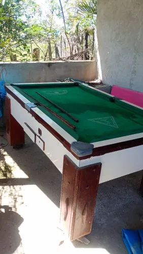 Mesa de sinuca seminova - ÓTIMO ESTADO!