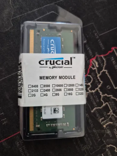 Memória RAM crucial 16gb