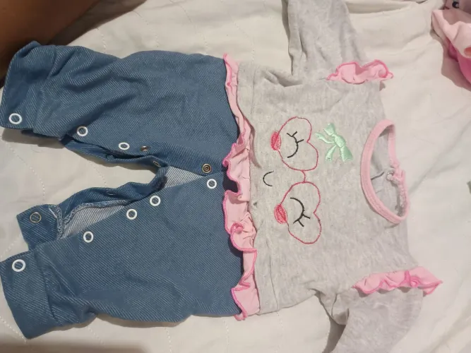 Lote roupa menina 0 a 6 meses