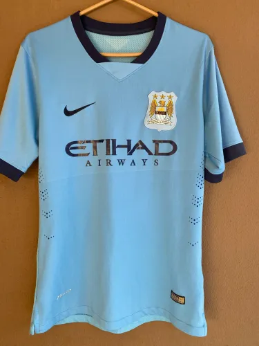 Camisa Manchester City 2014 Aguero 16