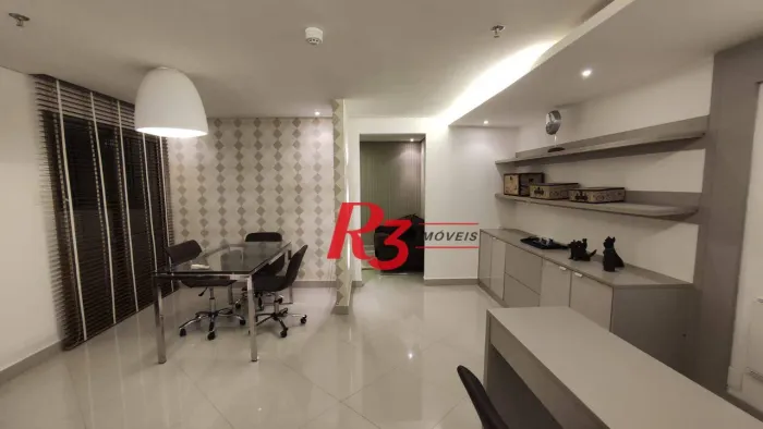 Sala, 50 m² - venda por R$ 410.000,00 ou aluguel por R$ 3.800,00/mês - Marapé - Santos/SP