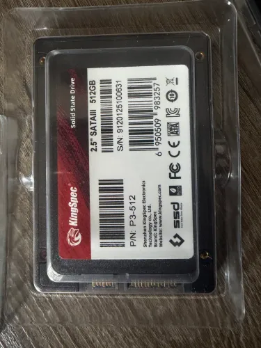 Vendo três SSD SATA, m2 Nvme KingSpec 512GB - 1TB
