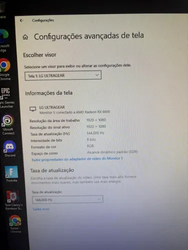MONITOR LG 24 144HZ