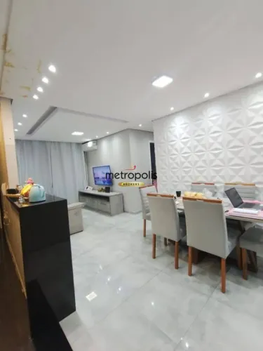Apartamento à venda, 87 m² por R$ 1.200.000,10 - Jardim São Caetano - São Caetano do Sul/S