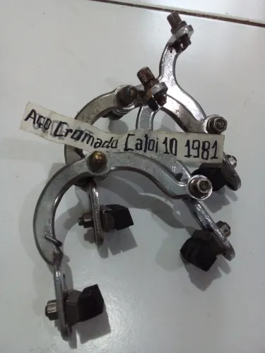 Freios ferradura para bicicleta Ano 1981Aço cromado Aro27