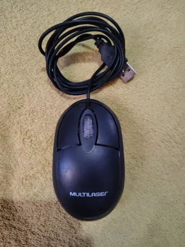 Mouse Multilaser M0300 USB - Usado, sem teste