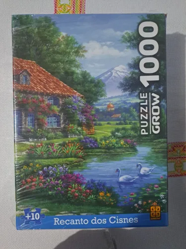 Quebra cabeça Recanto dos Cisnes 1000 peças
