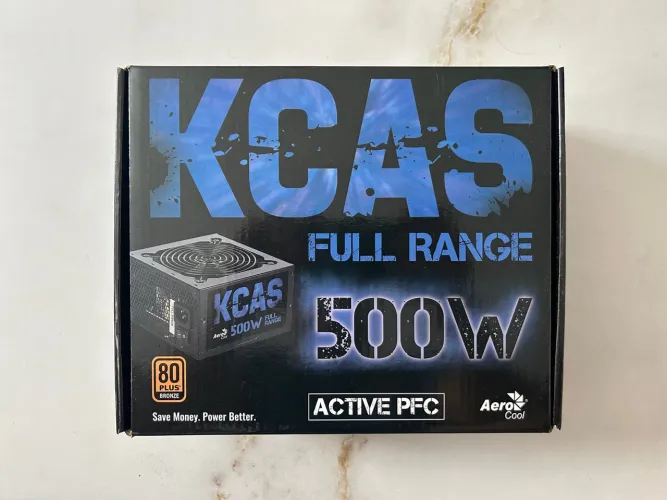 Fonte Aerocool KCAS-500W Full Range- excelente estado