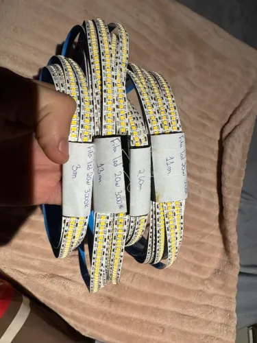 Lote 28 Metros Fita LED Profissional 20W 3000K (Luz Quente)