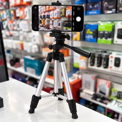 Tripé Profissional para Celular 1,3m Ajustável 360° - Lehmox LEY-3110B