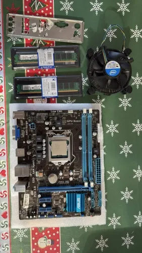 Kit Upgrade Intel Core i7-3770 + Placa Mãe Asus h61 + 16gb ram 1600 + cooler box de cobre