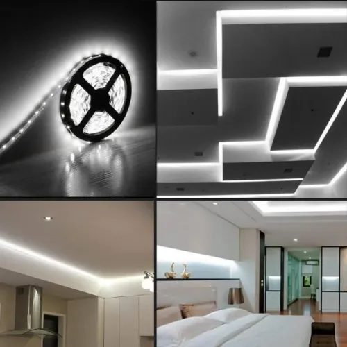 Fita LED 5050 Branco Frio 6500K 5 Metros IP66 Sem Fonte