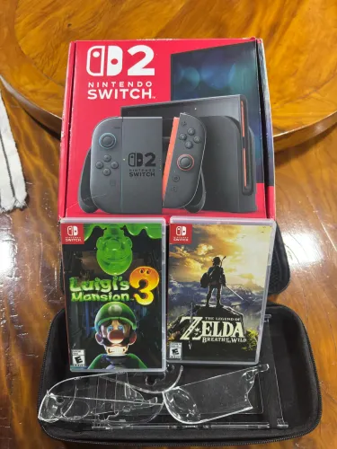 Nintendo Switch 2 Semi Novo + jogos