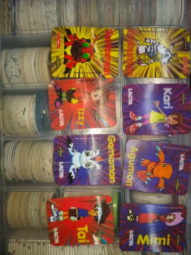 8 Cards Digimon lacta