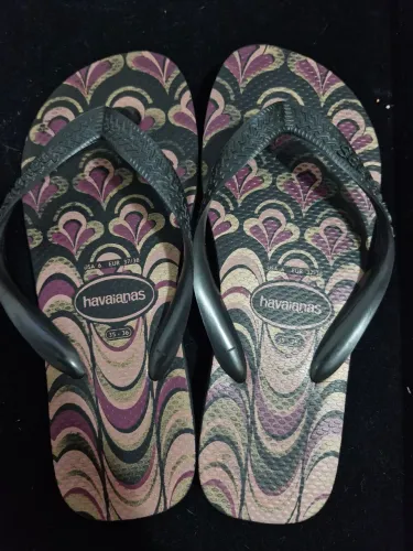 R$ 25 | Tam 35/36 | Linda | Havaianas | Chinelo | Feminino | Tam 35/36 
