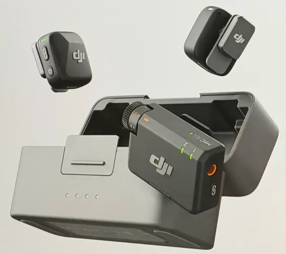 Microfone Dji Mic Mini Versão com 2 microfones LACRADO