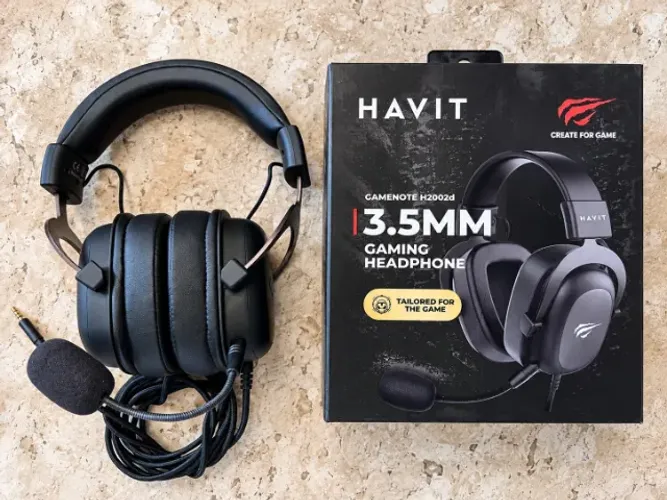 Headset Gamer HAVIT H2002d - P2 3.5mm + Microfone