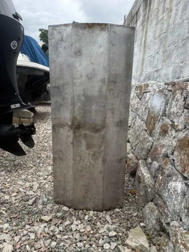 Tanque de combustível (inox) - 100 Litros