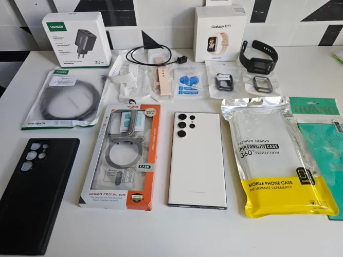 Galaxy S23 ultra 512gb 12gb ram + galaxy fit 3