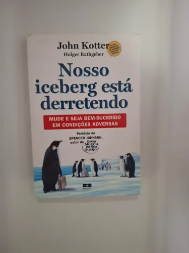 Livro nosso iceberg está derretendo
