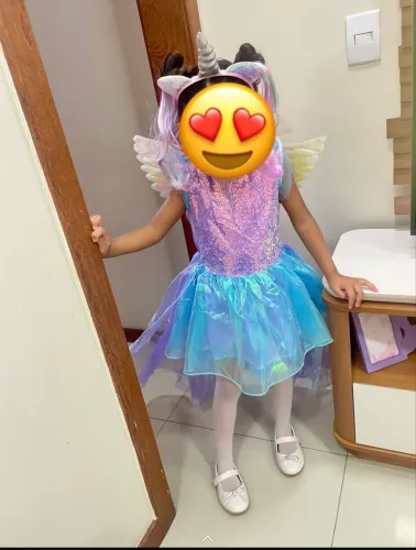 Fantasia unicórnio infantil