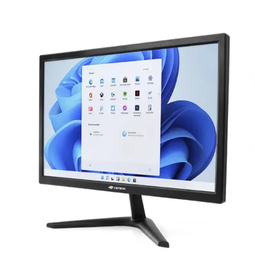Monitor 19 Polegadas Hd LED Hdmi Vga Anti Reflexo C3tech Novo com Nota Fiscal
