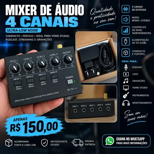 Mixer de áudio 