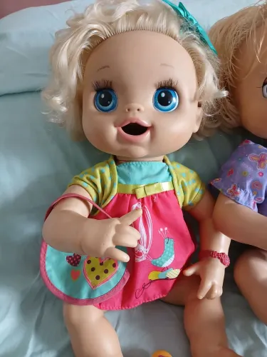 baby alive meu lindo bebê funcionando 
