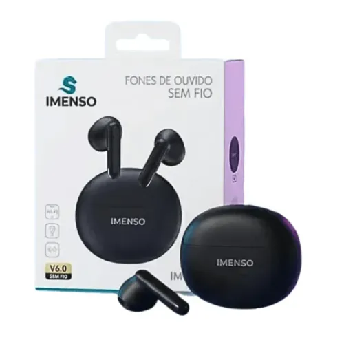 Fone Bluetooth Imenso IMS-815 Preto (Novo)