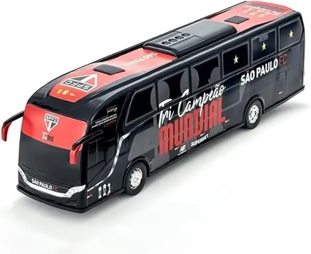 Brinquedo Ônibus São Paulo Usual Tricolor Licenciado Oficial
