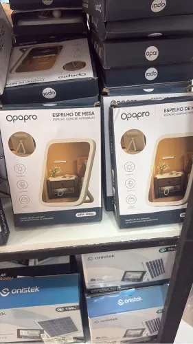 Espelho de mesa com Led integrado - Entrega Rápida 