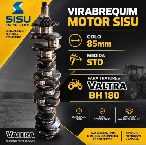 Virabrequim Valtra Sissu BH BC MF 32
