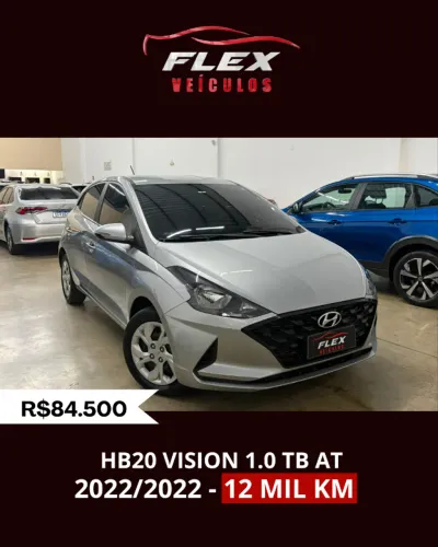 Hyundai HB20 Vision 1.0 TB Flex 12V Aut. 2022