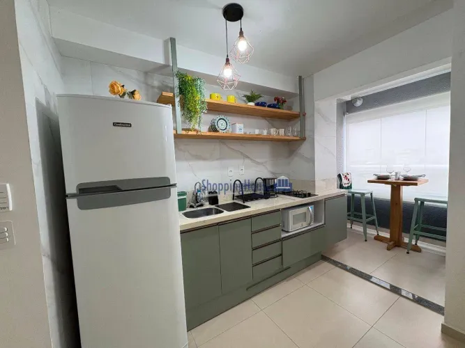 Apartamento com 1 dormitório para alugar, 33 m² por R$ 3.099,00/mês - Água Branca - São Pa