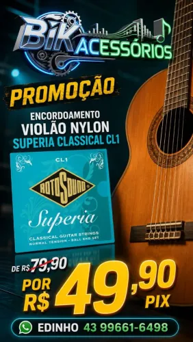 ENCORDOAMENTO NYLON SUPERIA CL1 ROTOSOUND