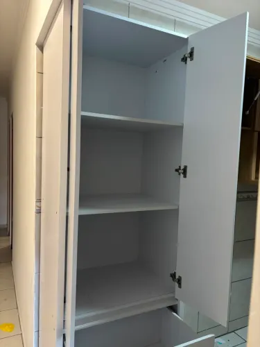 Paneleiro 100%MDF com duas gavetas