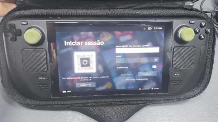 STEAM DECK LCD 1TB SEMI-NOVO