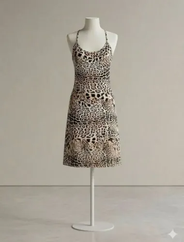 Vestido oncinha