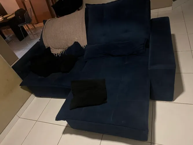 Sofá retrátil reclinável 2,30m