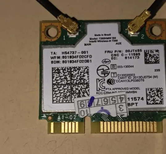 Placa Intel wireless 7260hmw BN