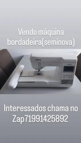 Vendo máquina de bordar