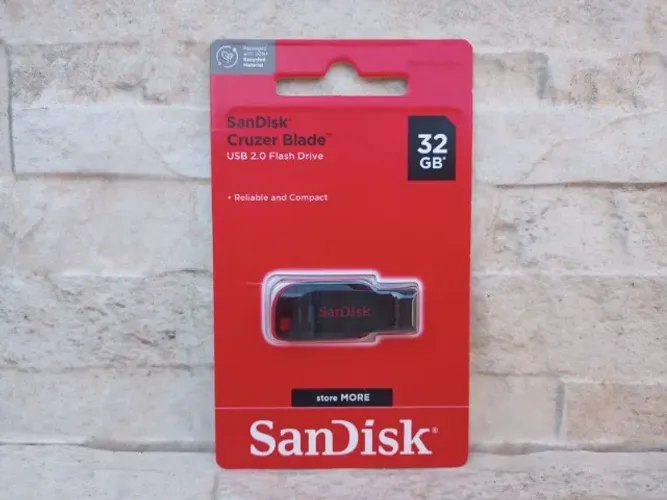 Pendrive SanDisk Usb 32GB (Lacrado)
