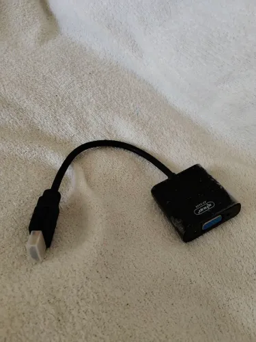 Adaptador CConversor Hdmi Macho Para Vga Fêmea Pc