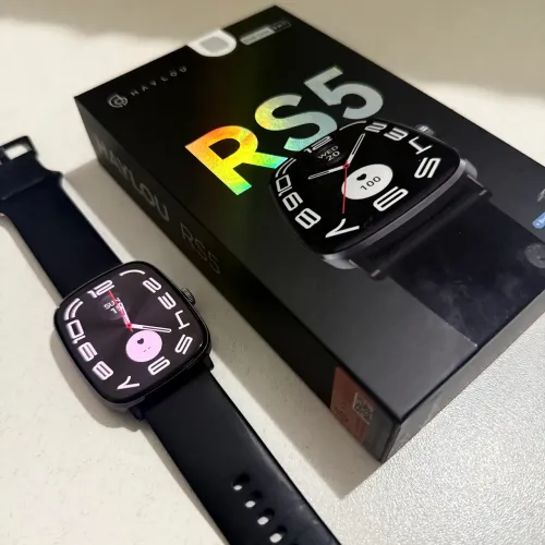 Smartwatch Haylou RS5 - Tela AMOLED 2.01? | Ligações Bluetooth | 150+ Modos Esportivos