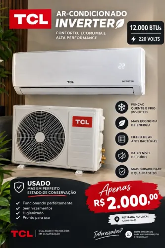 Vende se ar-condicionado TCL