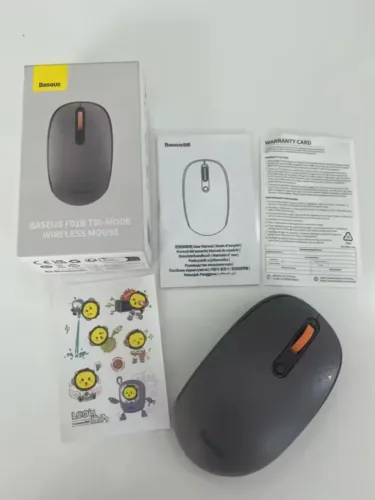 Mouse Sem Fio Baseus Wireless e Bluetooth
