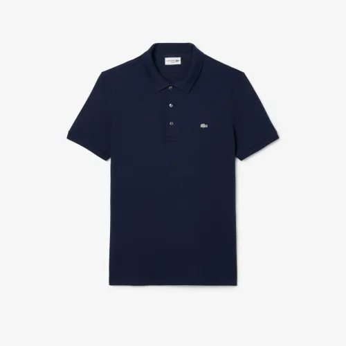 Polo Lacoste Azul Slim Fit