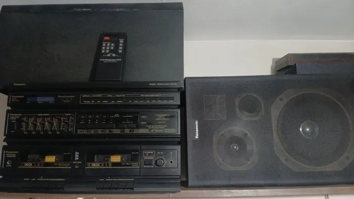 Som panasonic antigo
