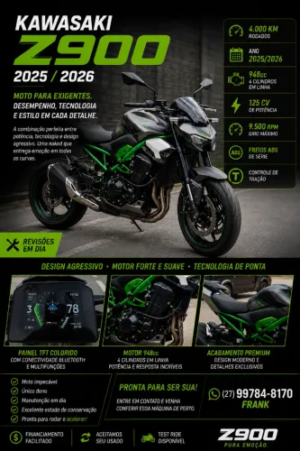 Z900 impecável